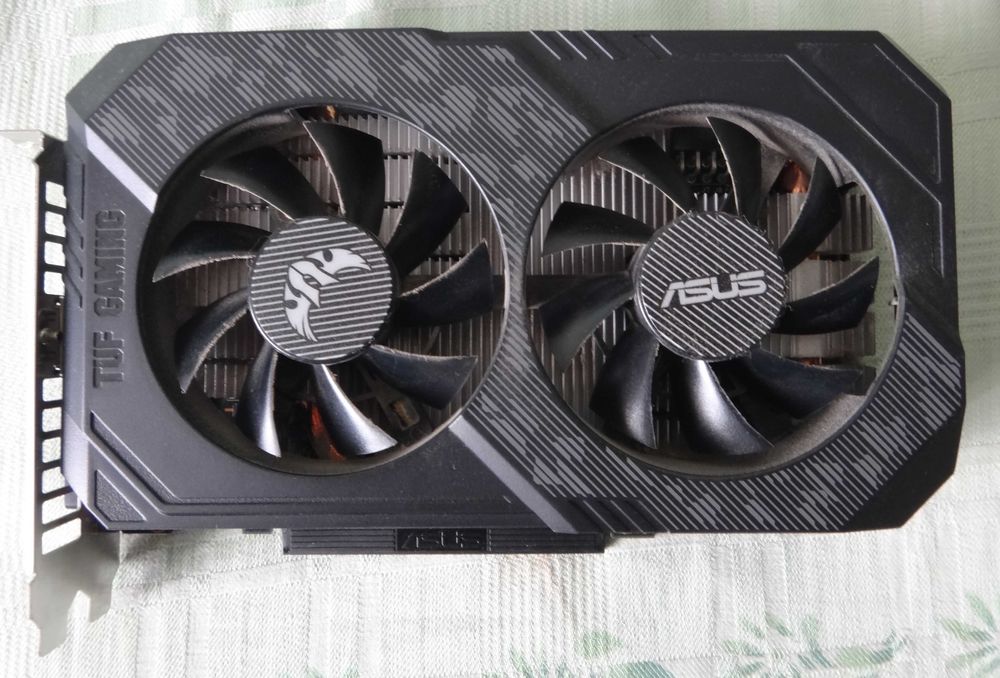 Видекарта GTX 1660 Ti Asus, (TUF-GTX1660TI-T6G-EVO-GAMING) 6Gb