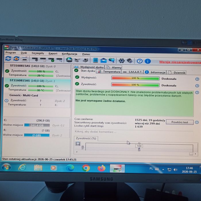 Sprawny komputer: AMD PRO A10-8750B 4x3,6GHz/RAM4/HDD320