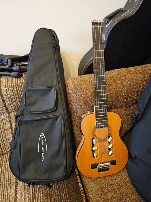 Guitarra de viagem + estojo - Travel  Guitar + Case