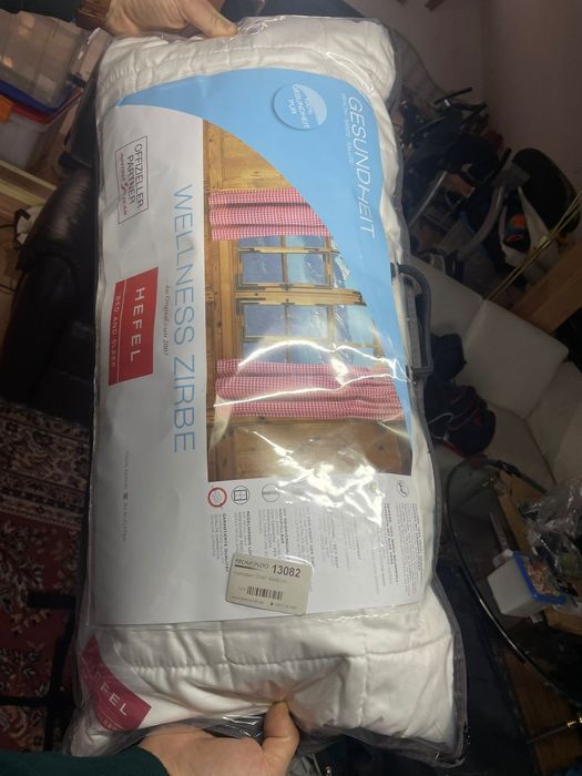 Poduszka 40x80 nowa wygodna hefel wellness zirbe