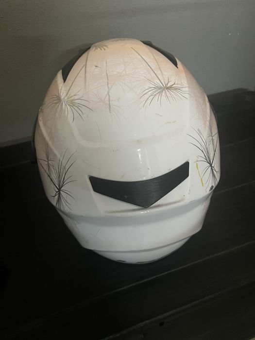 Capacete LS2 cor de rosa XS