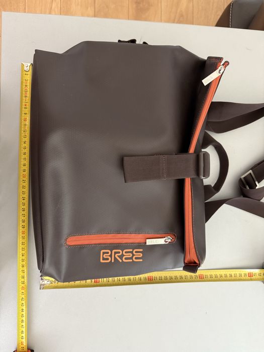 Torba na ramię BREE na laptopa dokumenty z metką