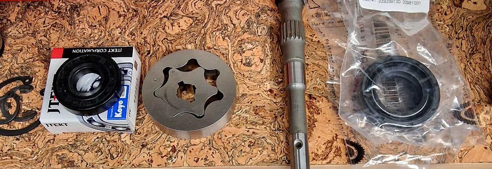 Regeneracja skrzyni biegów hydro Tuff Torq K46 K57 K62 K66 K664 K71