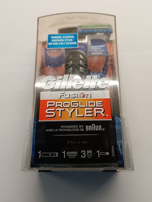Gillette Fusion ProGlide Styler 3w1 – trymer + maszynka (Braun)