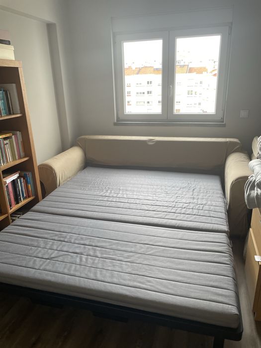 Sofa cama de 3 lugares Ikea EKTORP PIXBO