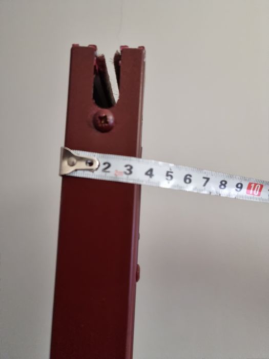 Calha/grelha para ar condicionado para janela com portas de correr