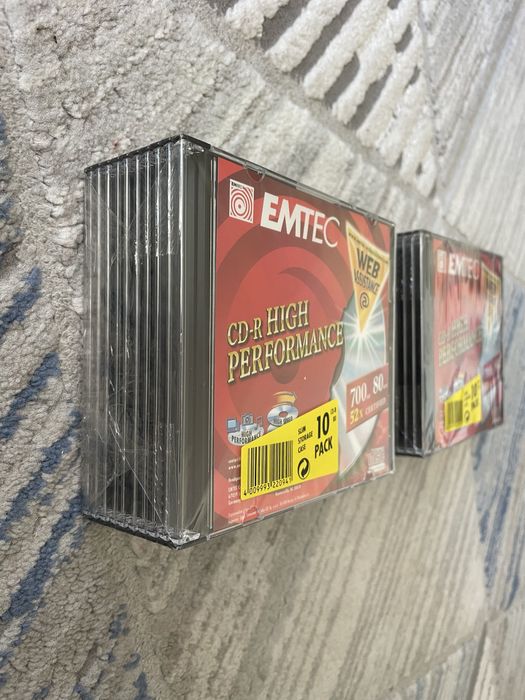 CD-R EMTEC dois packs de 10