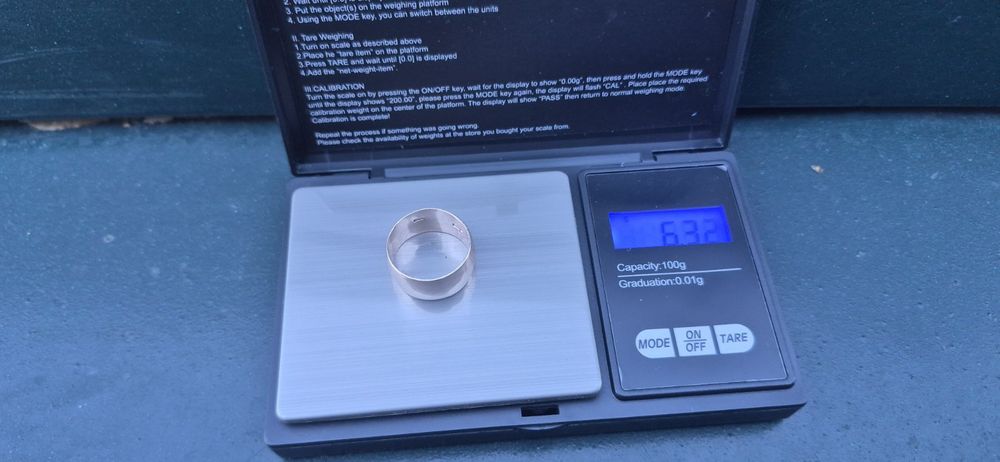Продам золоту каблучку часів СССР розмір 19.5 вага 6.32грам