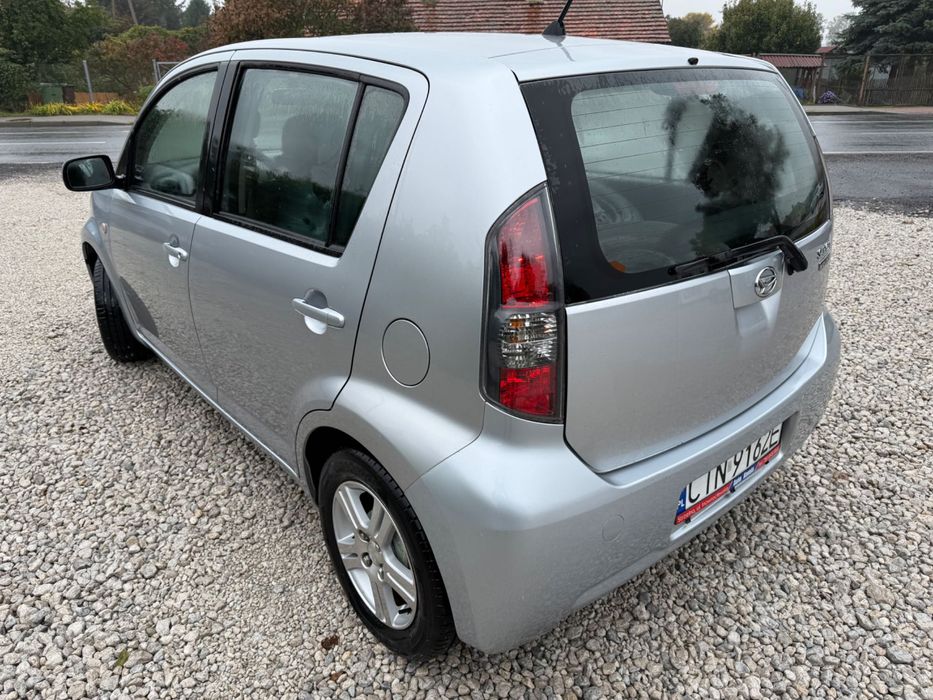 DAIHATSU SIRION 2008 1.3 Bez rdzy Klima Sprawna Kola Zimowe na Stalowk