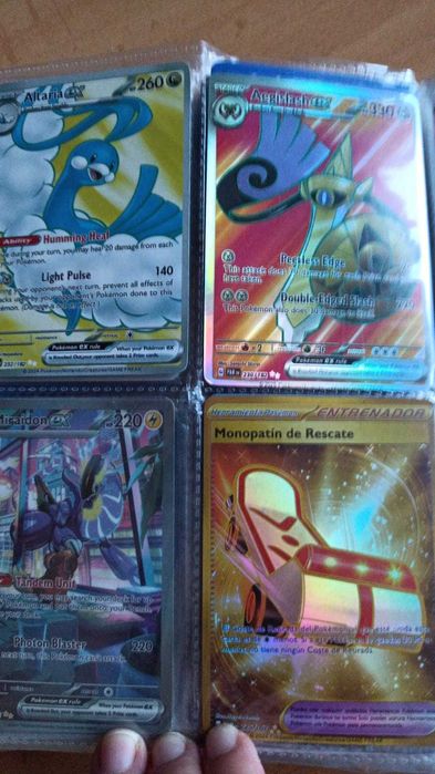 Pokemon - conjunto de cartas