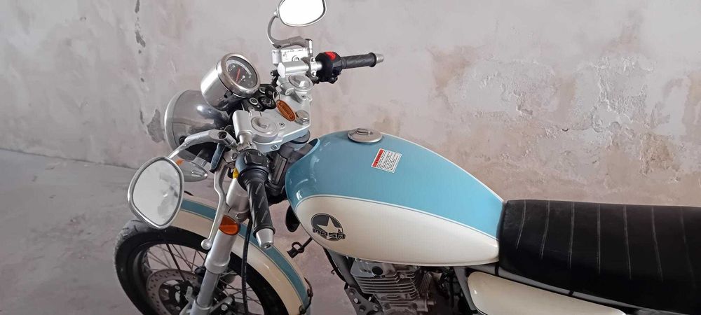 Mash Café Racer Blue 125cc | 2016 | Apenas 479 Km