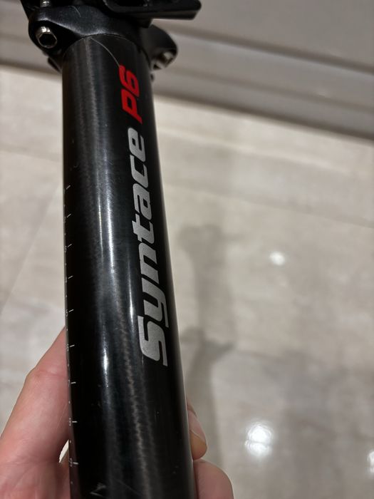 Espigão de selim BTT Syntace P6 34,9 x 400