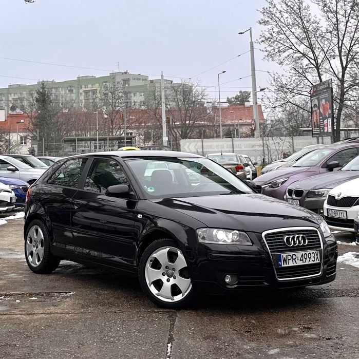 Audi A3 8P | 2.0Turbo 200KM|Manual 6b|Android|Bose|Klima|Alufelgi|2006