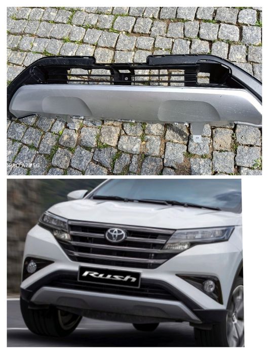 Avental parachoques Toyota rush 2018
