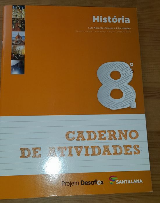 Caderno História 8 ano