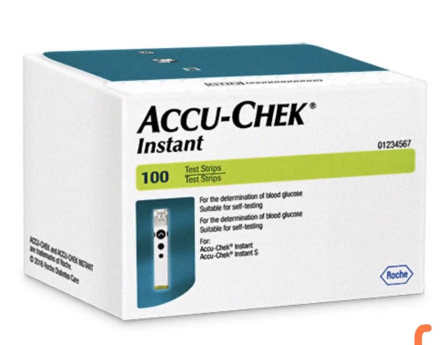 Accu-check instant paski, 100 sztuk
