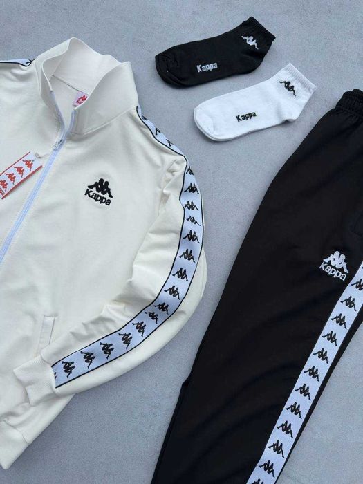 Спортивный костюм мужской Kappa весенний осенний летний трикотаж каппа