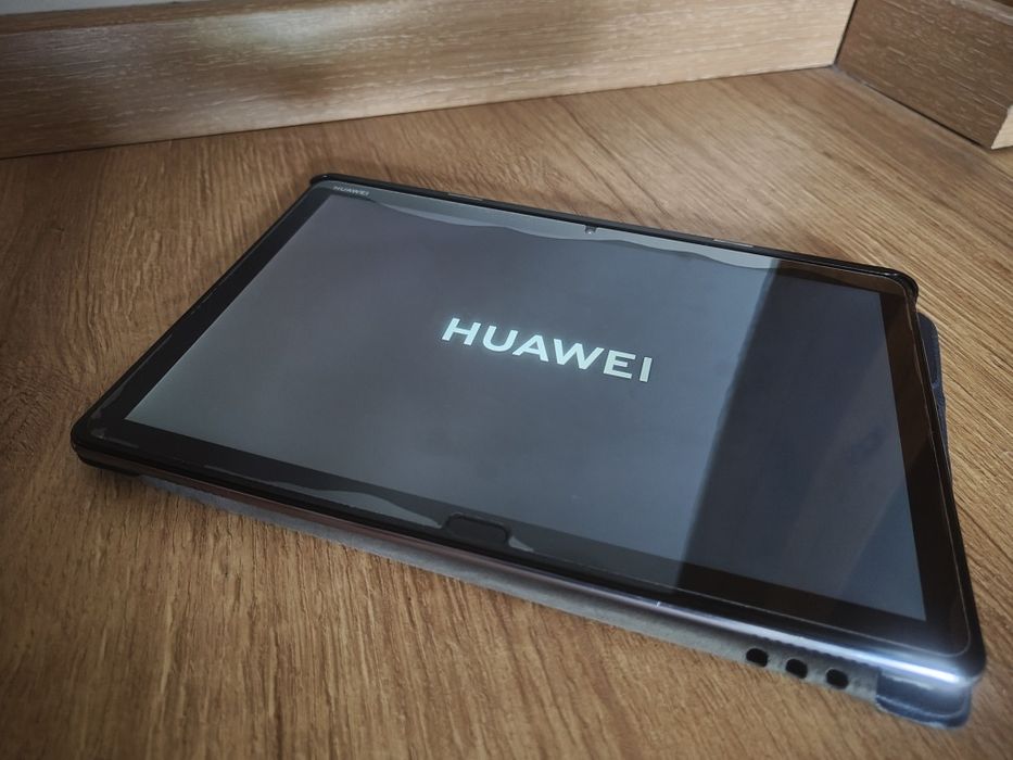 Huawei mediapad m5 lite 10, sprawny używany tablet + długopis + etui