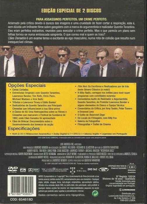 Cães Danados (edição de coleccionador - 2 DVD) (1992)