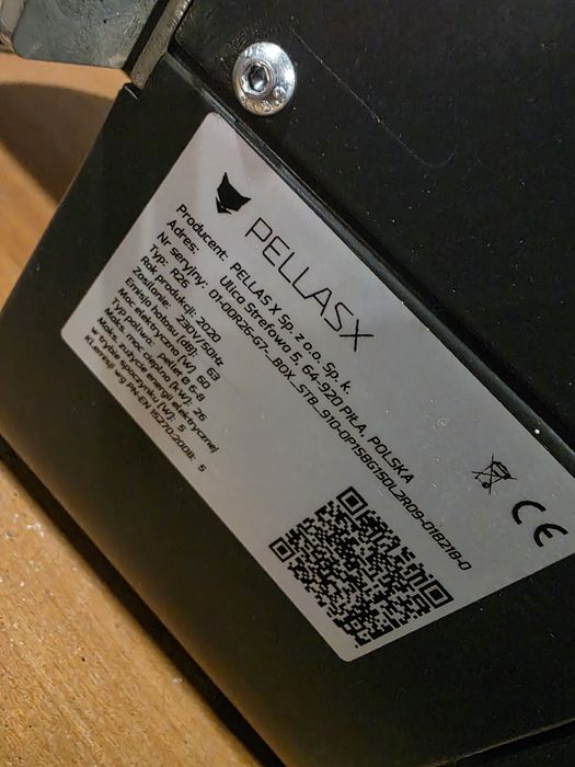 Palnik  na pellet PELLAS X Revo Mini 26 KW