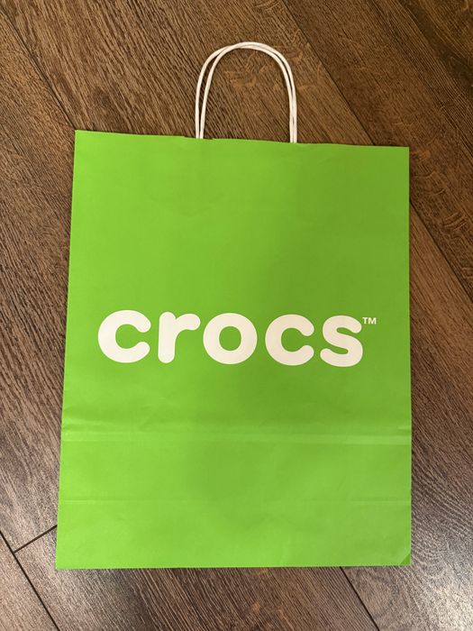 Пакет Crocs, бумажный
