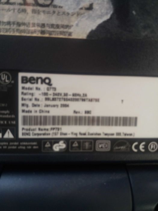 Vendo Monitor BENQ - MOD FP731-BAIXA PREÇO!
