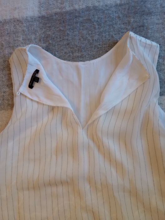 Letnia bluzeczka top biała Massimo Dutti roz 38