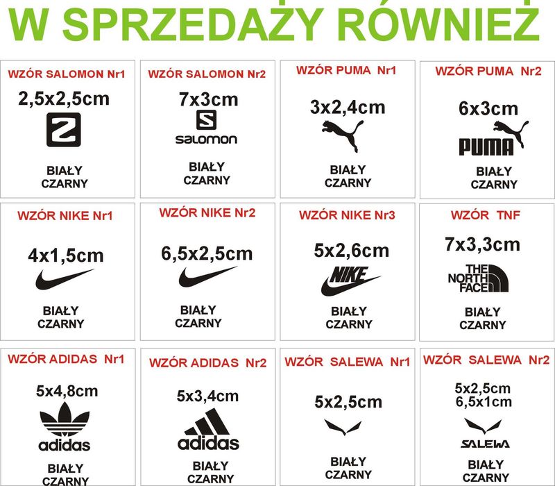 różne termo prasowanki koszulka t-shirt dres spodnie kurtka spdenki