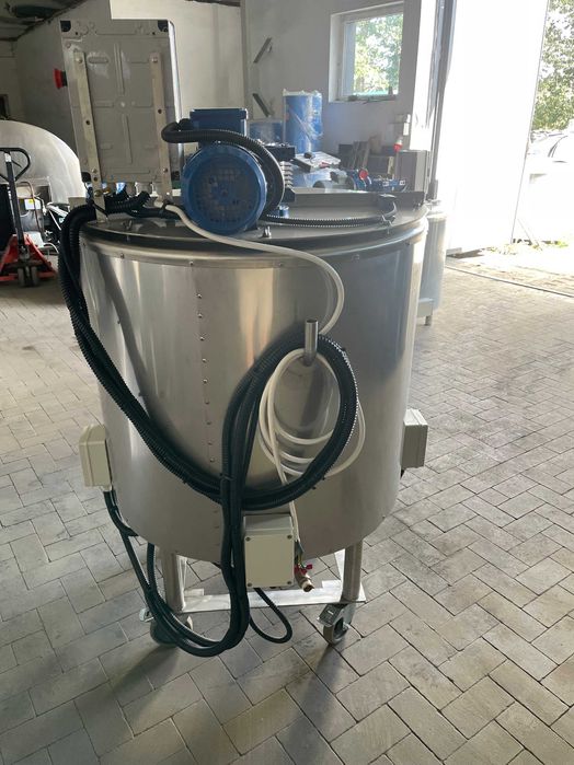 Mieszalnik dojrzewalnik do lodów, Topielnik do tłuszczu , z grzaniem