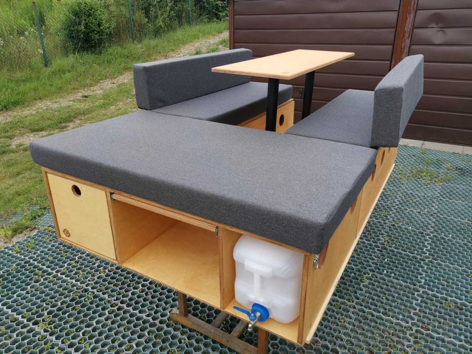 Zabudowa wyprawowa Kamper Box do Master Ducato Trafic Boxer Vito itp