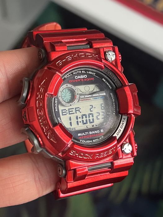 Bezel i pasek do Casio G-Shock GWF-1000 Iron Man Custom