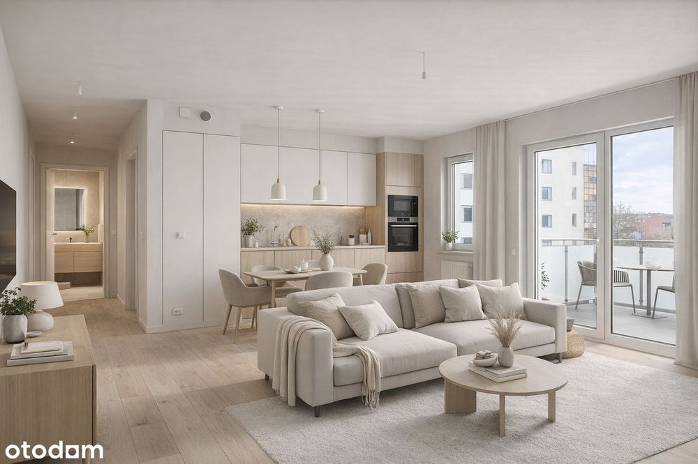 3-pokoje w centrum ✓ Osiedle Zamknięte ✓ Duży Balkon Garderoba ✓ Garaż