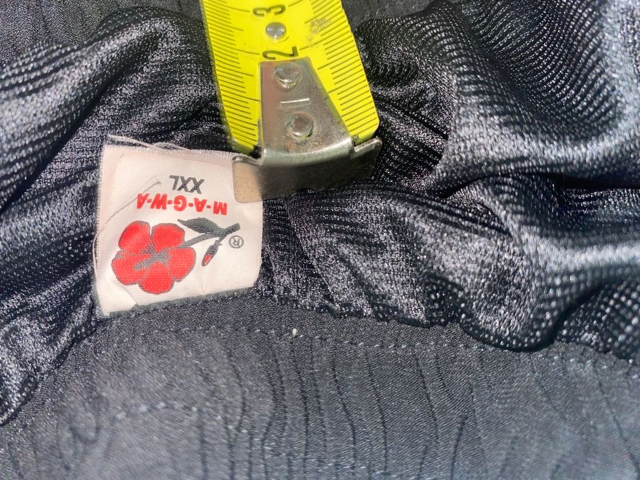 Spódnica na gumce czarna XXL z podszewką