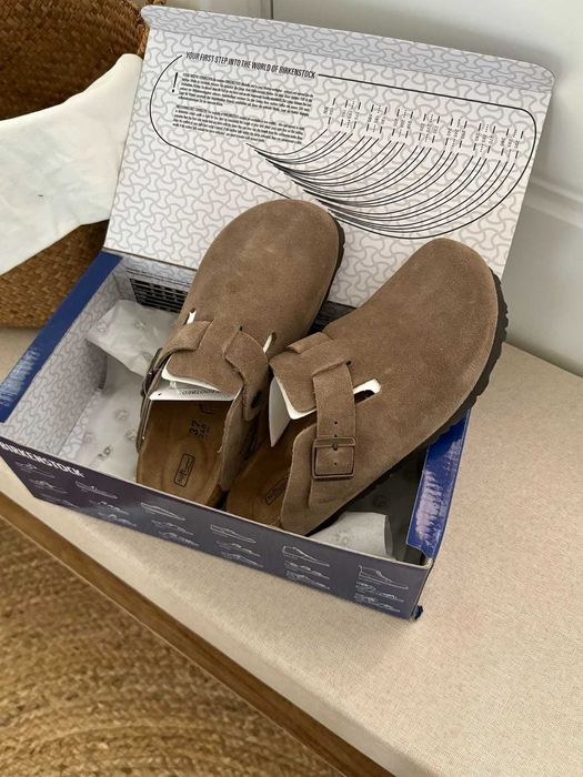 Birkenstock Boston brązowe R.38