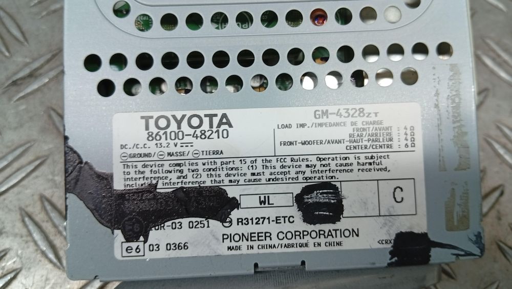 Toyota Lexus RX 4 2015-2022 AL20 підсилювач звуку  EL14671 8610048210