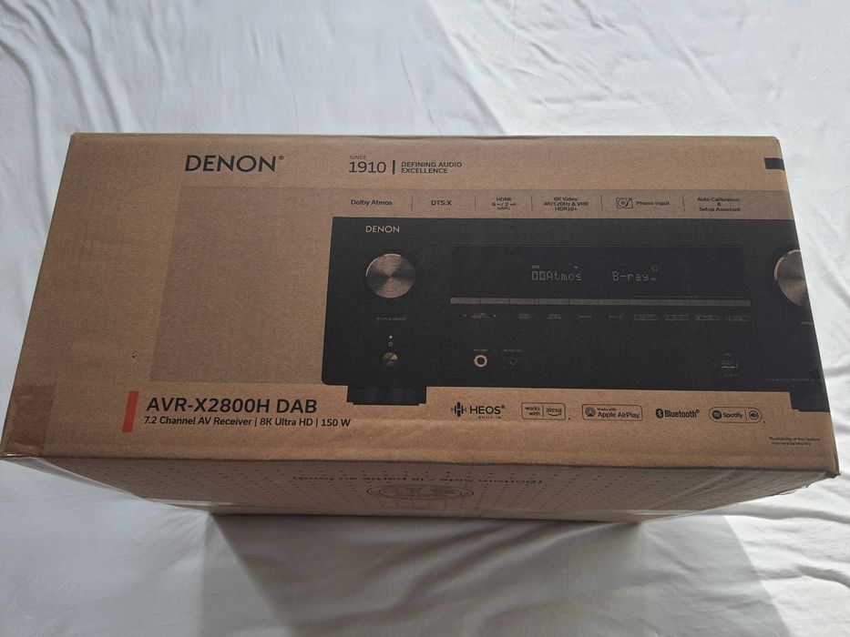 Amplituner Denon AVR-X2800H DAB Czarny