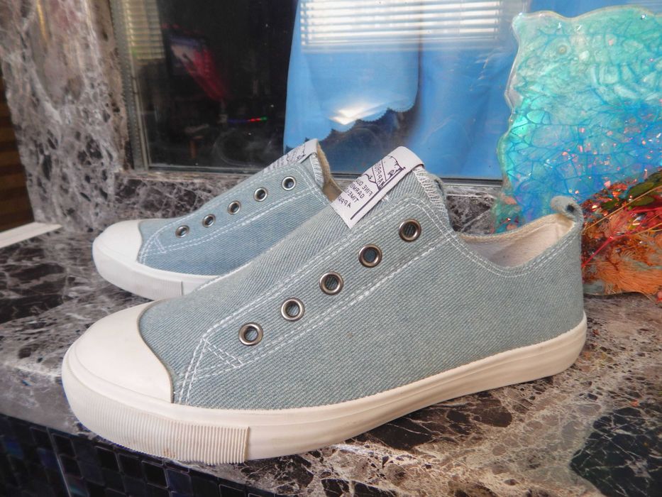 Стильні джинсові кеди h&m, стелька 24 см)