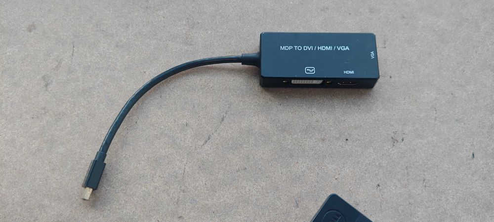 Adaptador mini displayport HDMI/DVI/VGA