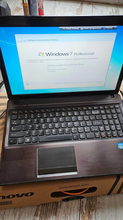 Laptop Lenovo G580 i3 8Gb 500GB