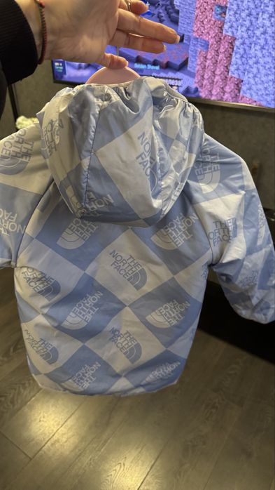Двостороння куртка The North Face 7-8(6-7 р)оригінал