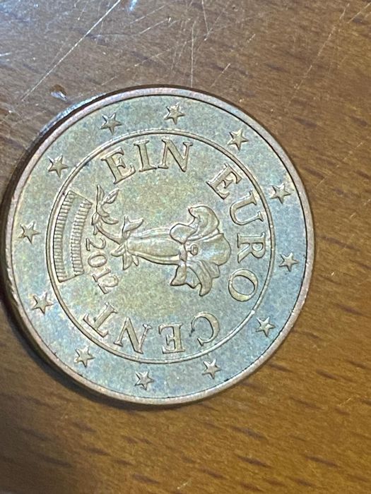 Moedas coleccao de 1 e 2 centimos