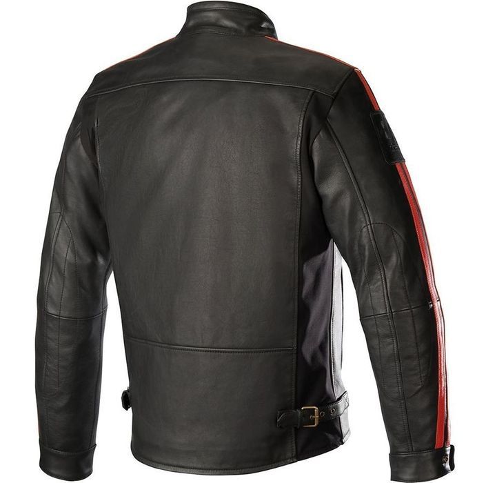 alpinestars blusão pele charlie tech-air 3108118