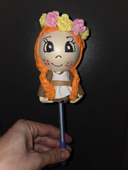 Bonecos feitos à mão com Eva