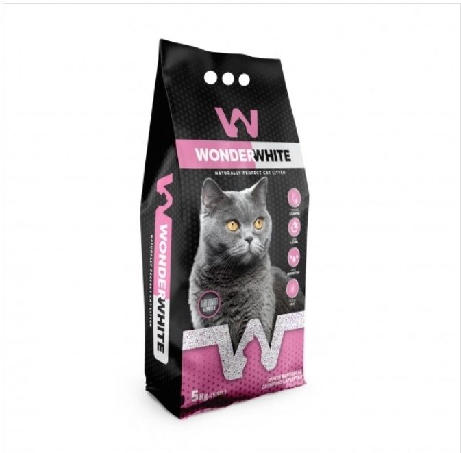 5 Sacos Areia Aglomerante P/ Gato 5 KG