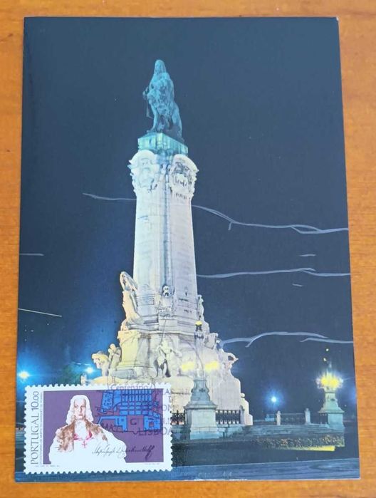 Postal Marquês de Pombal 1982