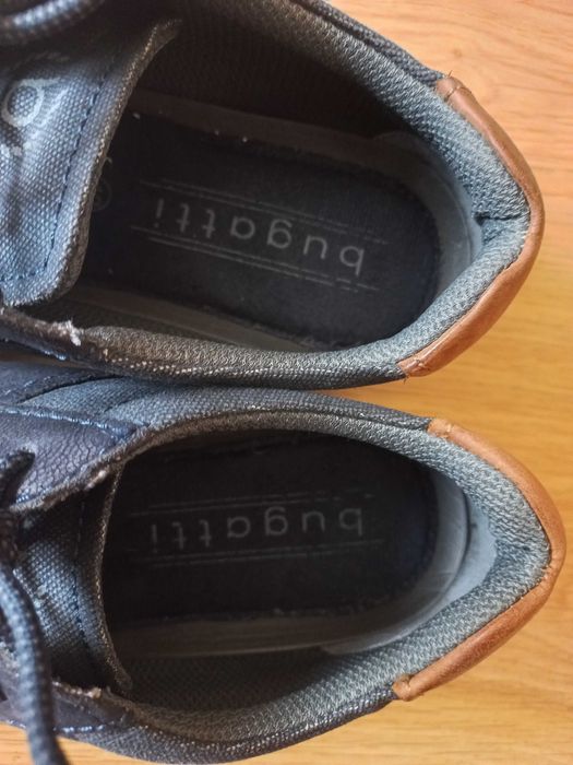 Мужские кожаные туфли bugatti 42 p.