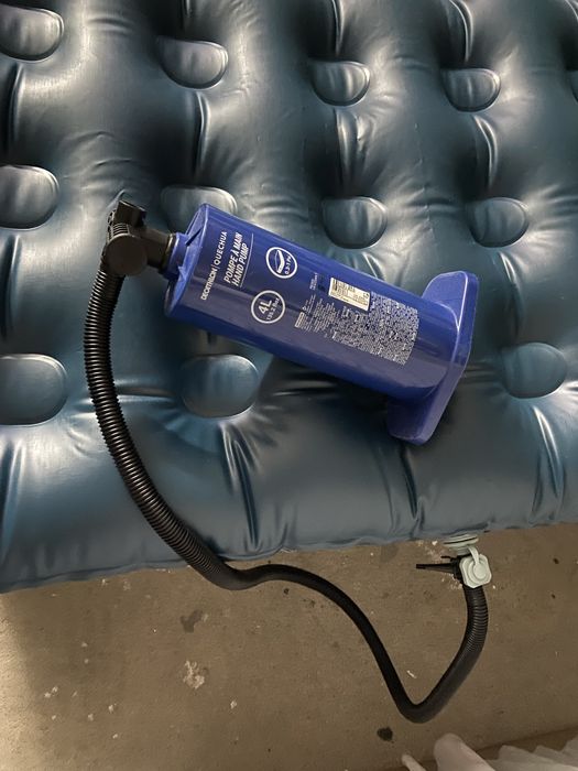 Colchao insuflavel com bomba manual