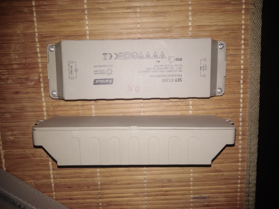 Transformator elektroniczny Kanlux zostały tylko et60