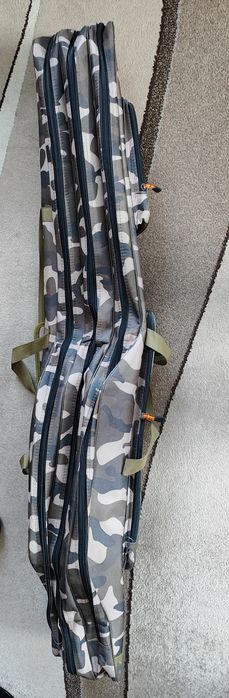 Прочный чехол для удилищ Feima на 3 секции 150см (Камуфляжный)