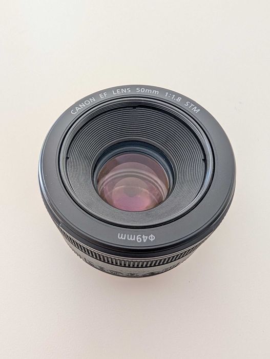 Objetiva Canon EF 50mm f/1.8 STM (com Caixa)